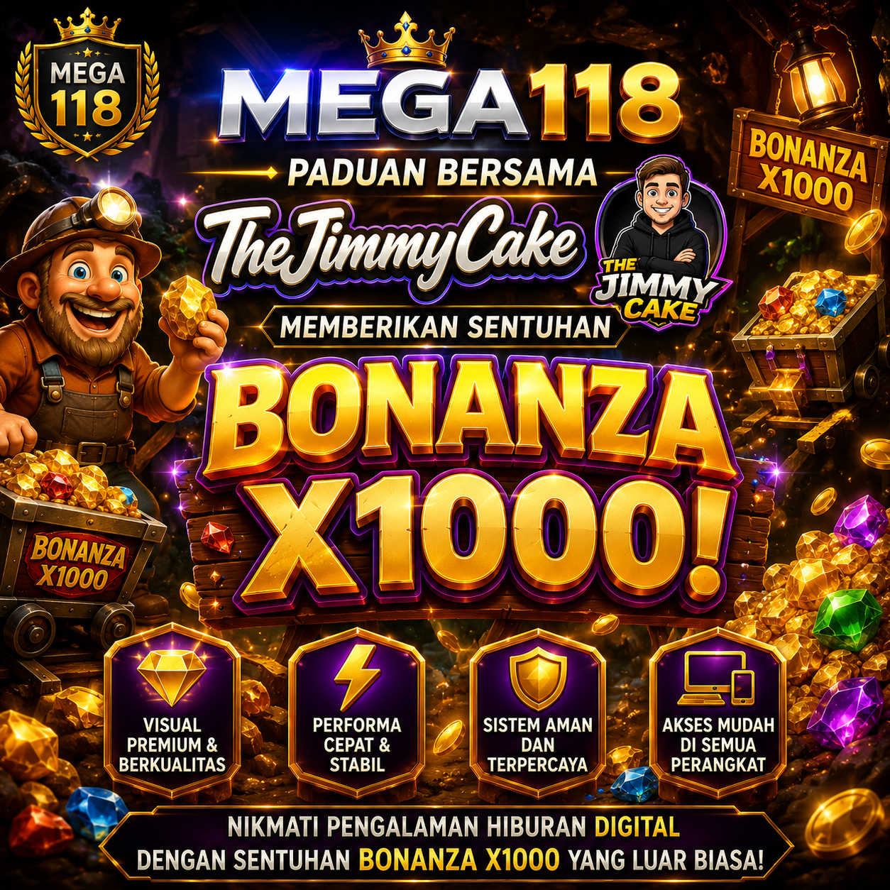 MEGA118 Front Black 