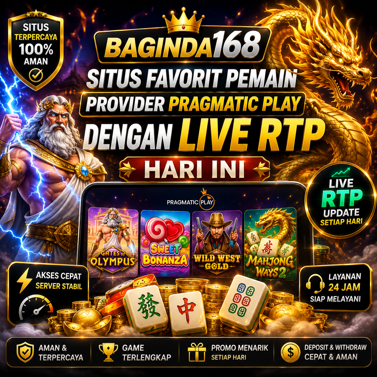 BAGINDA168 # Situs Favorit Pemain Provider Pragmatic Play Dengan Live Rtp Hari Ini