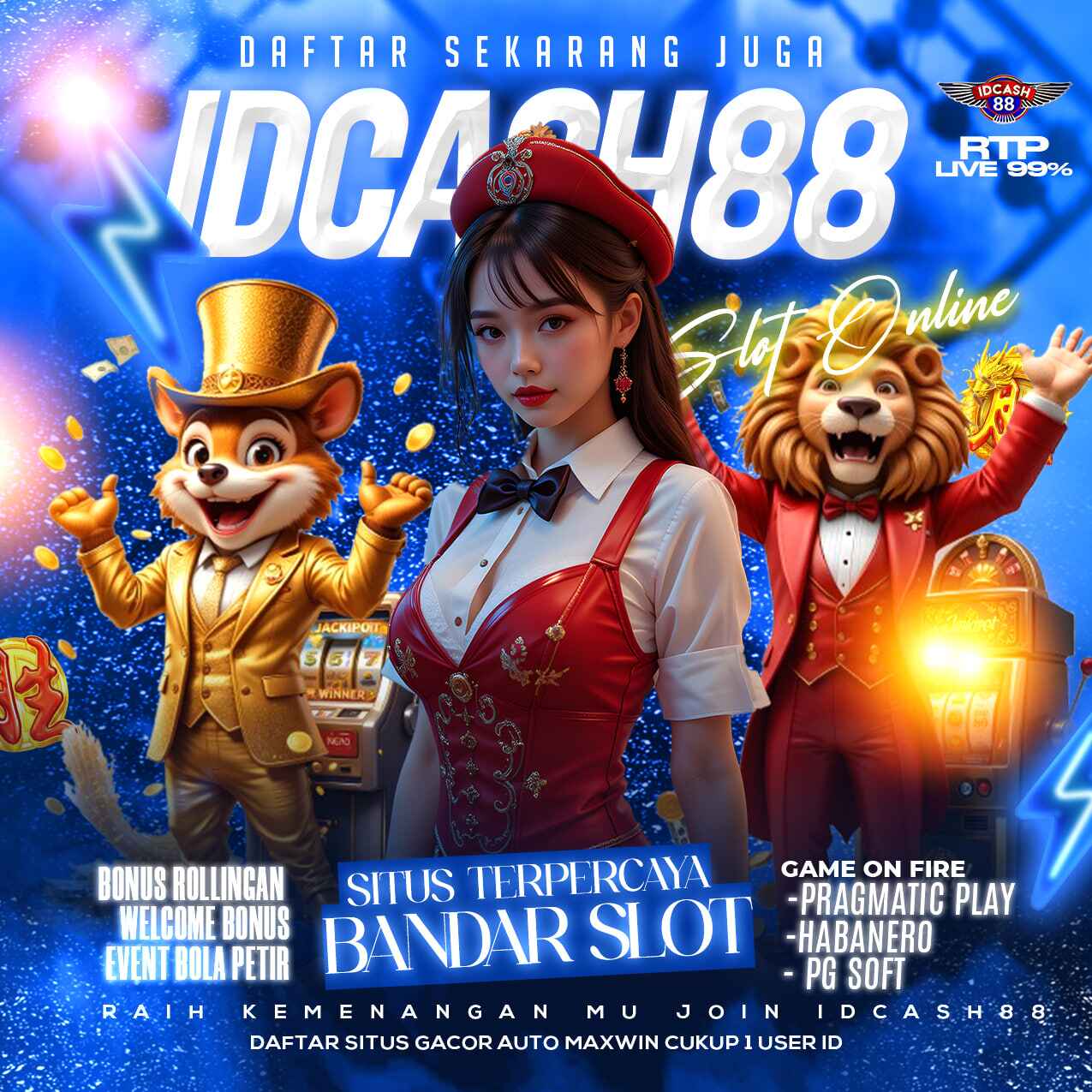 IDCASH88 : Situs Slot Gacor 777 Modern Cepat Akses