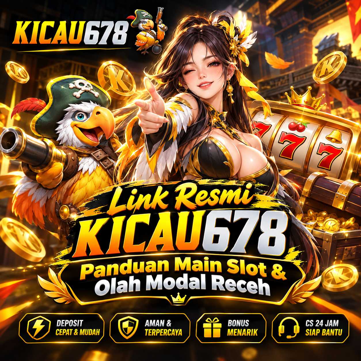 Link Resmi KICAU678: Panduan Main Slot & Olah Modal Receh