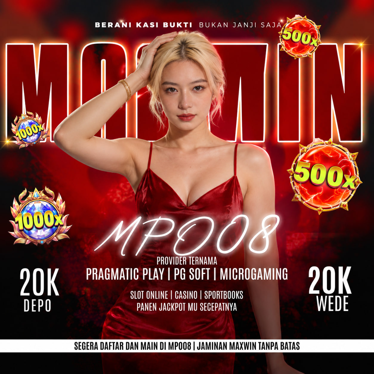 Thumbnail 1 of 3, Poster, MPO08 – Panduan Aturan dan Strategi Kasino Daring designed and sold by MPO08.