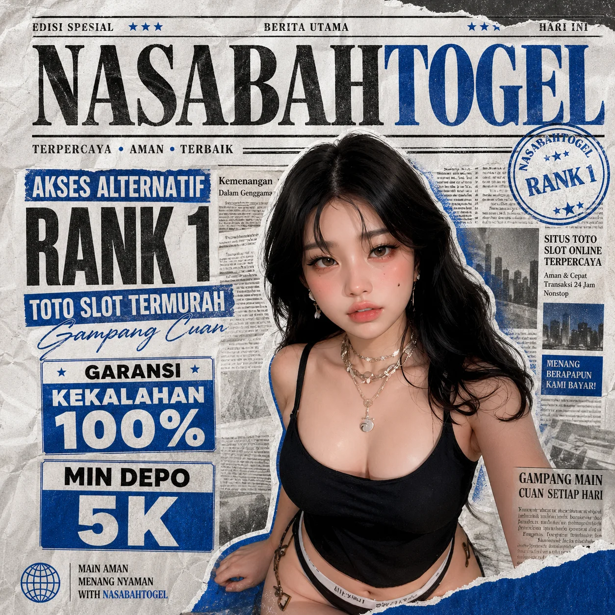 NASABAHTOGEL | Akses Alternatif Rank 1 Toto Slot Termurah Gampang Cuan