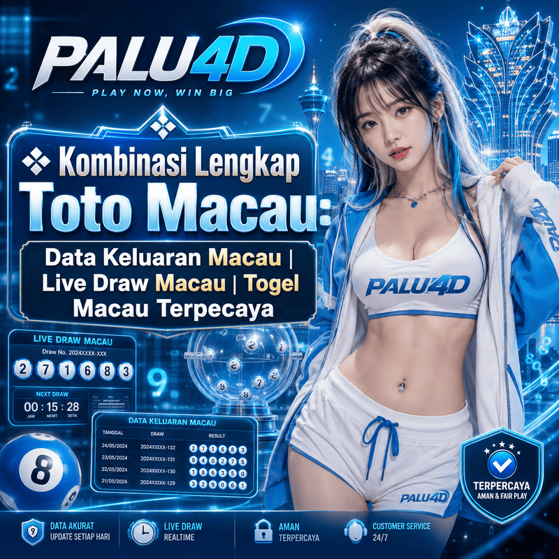 PALU4D ❖ Kombinasi Lengkap Toto Macau: Data Keluaran Macau | Live Draw Macau | Togel Macau Terpecaya by Hey siriusly