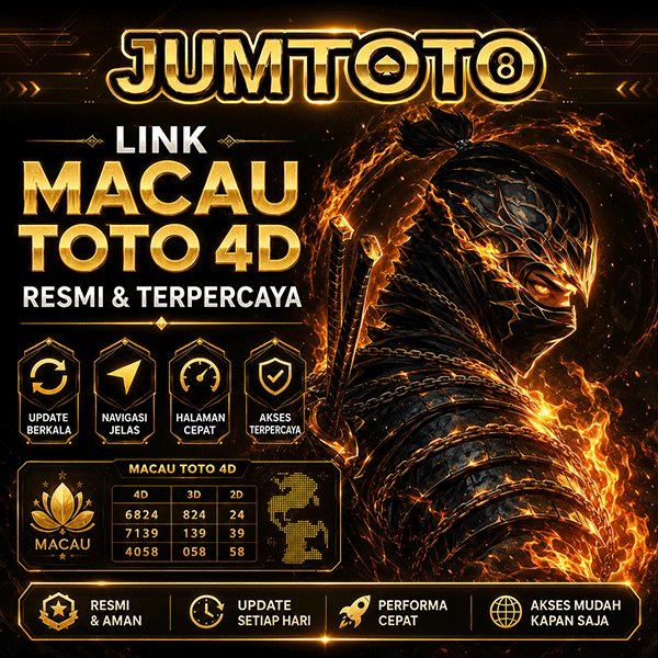 JUMTOTO: Pelopor Link Macau Togel Online Resmi Terpercaya Toto 4D image 1