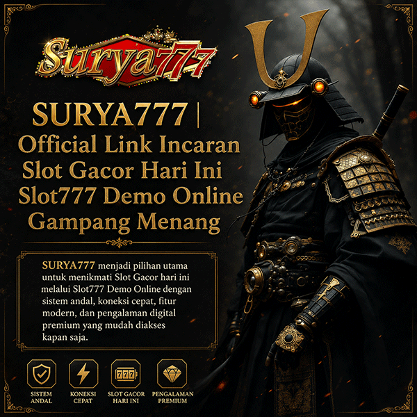 SURYA777 | Situs Pragmatic Play Game Slot 777 Demo RTP Presisi Gacor Versi 2026
