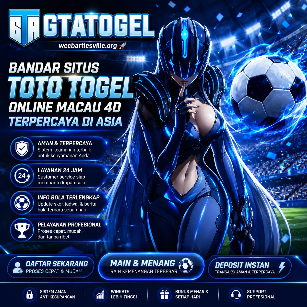 Thumbnail 1 of 3, Poster, wccbartlesville.org 🚀 GTATOGEL - Bandar Situs Toto Togel Online Macau 4D Terpercaya di Asia designed and sold by GTATOGEL.