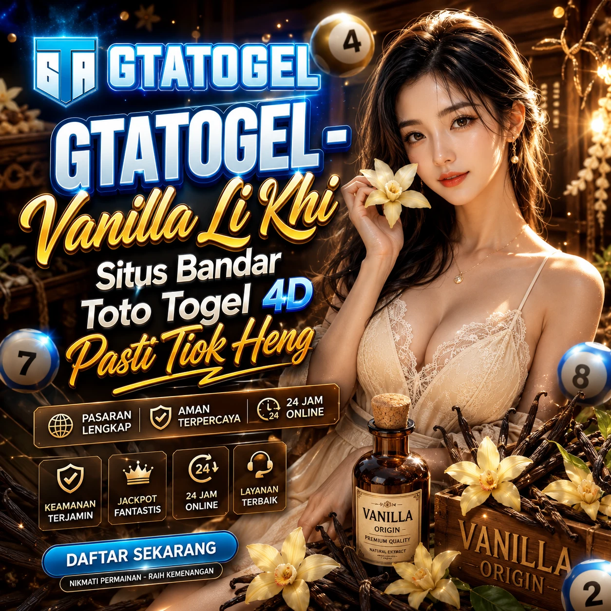 GTATOGEL - Vanilla Li Khi Situs Bandar Toto Togel 4D Pasti Tiok Heng