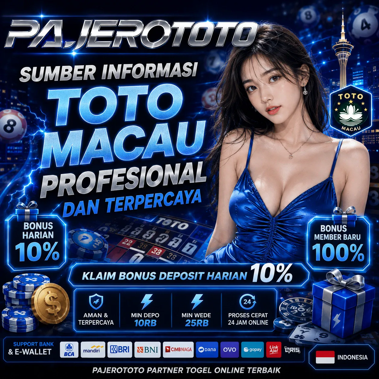 PAJEROTOTO » Sumber Informasi Toto Macau Profesional Dan Terpercaya
