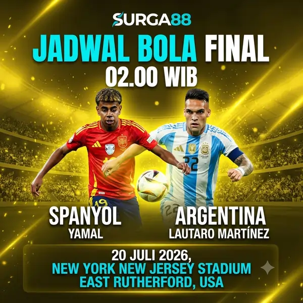SURGA88 | Saksikan Partai Final Piala Dunia 2026 Resmi