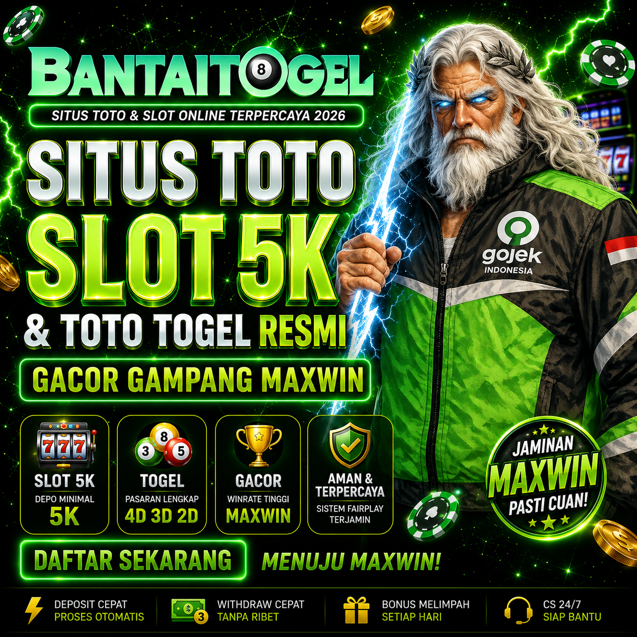 BANTAITOGEL: Menuju Maxwin Situs Toto Slot 5k Toto Togel Resmi Tepercaya