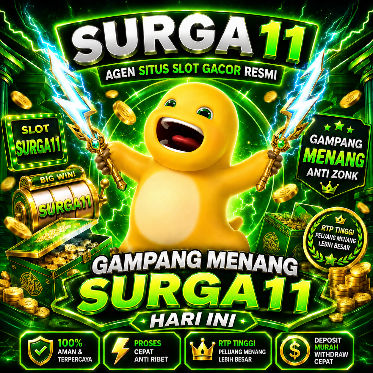 SURGA11 – Platform Permainan Online Seru dengan Beragam Pilihan Game