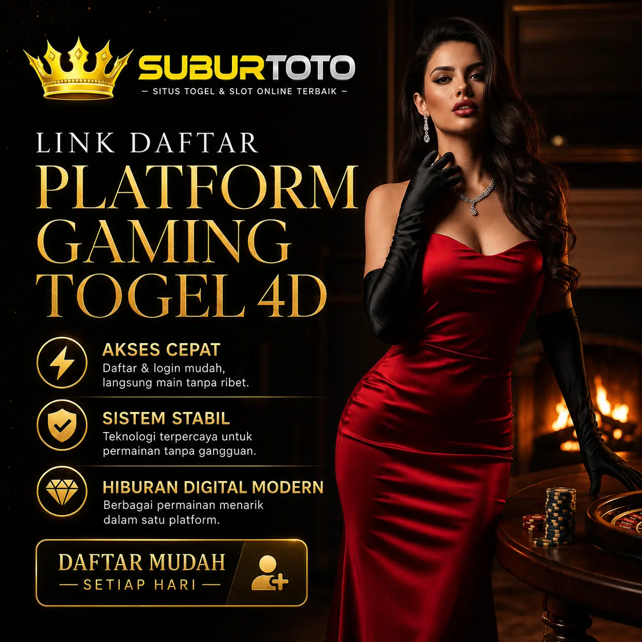SUBURTOTO: Link Daftar Platform Gaming Togel 4D Resmi