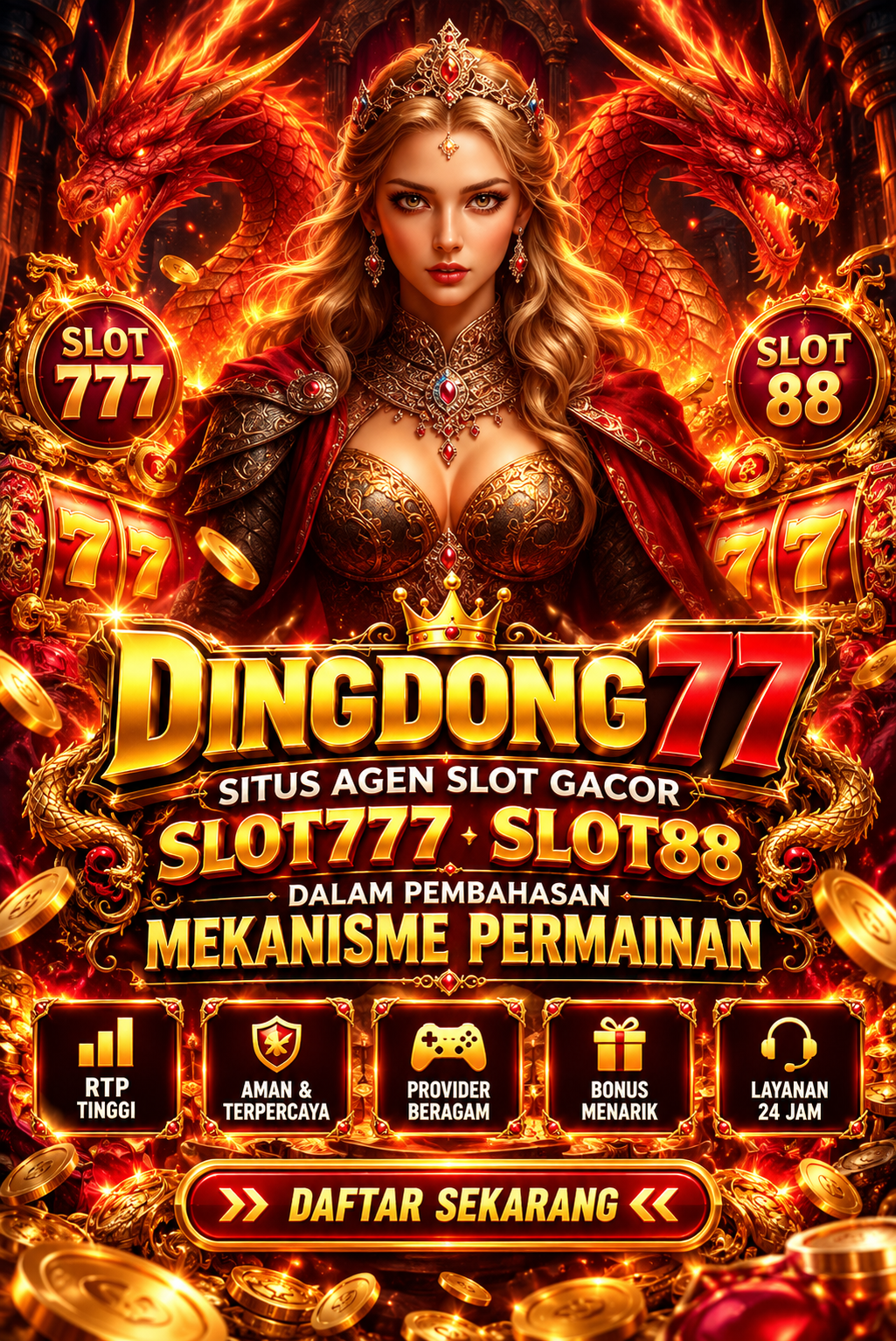 DINGDONG77 | Situs Agen Slot Gacor Slot777 Slot88 dalam Pembahasan Mekanisme Permainan