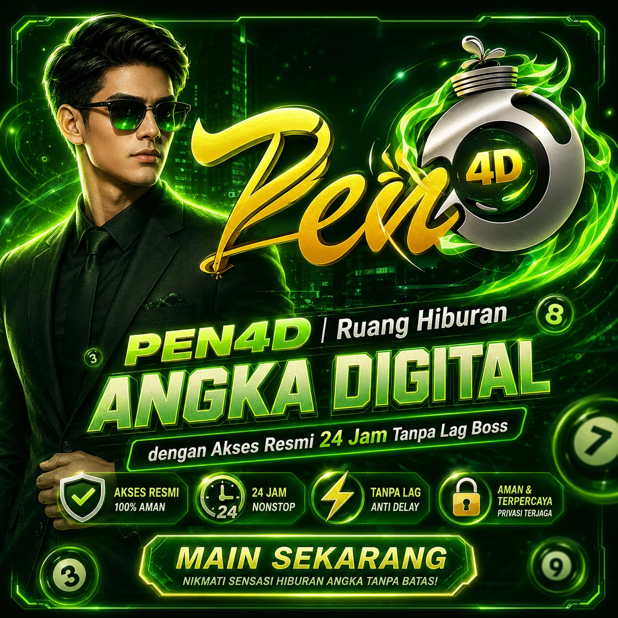 PEN4D | Ruang Hiburan Angka Digital dengan Akses Resmi 24 Jam Tanpa Lag Boss