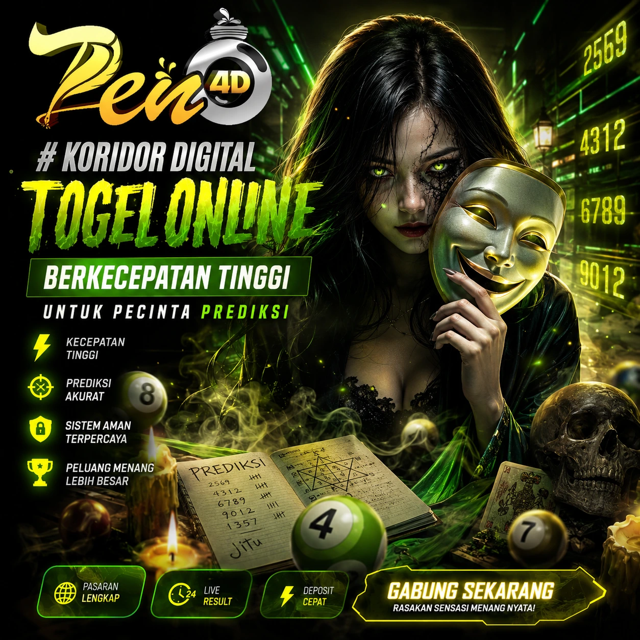 Pen4D # Koridor Digital Togel Online Berkecepatan Tinggi untuk Pecinta Prediksi