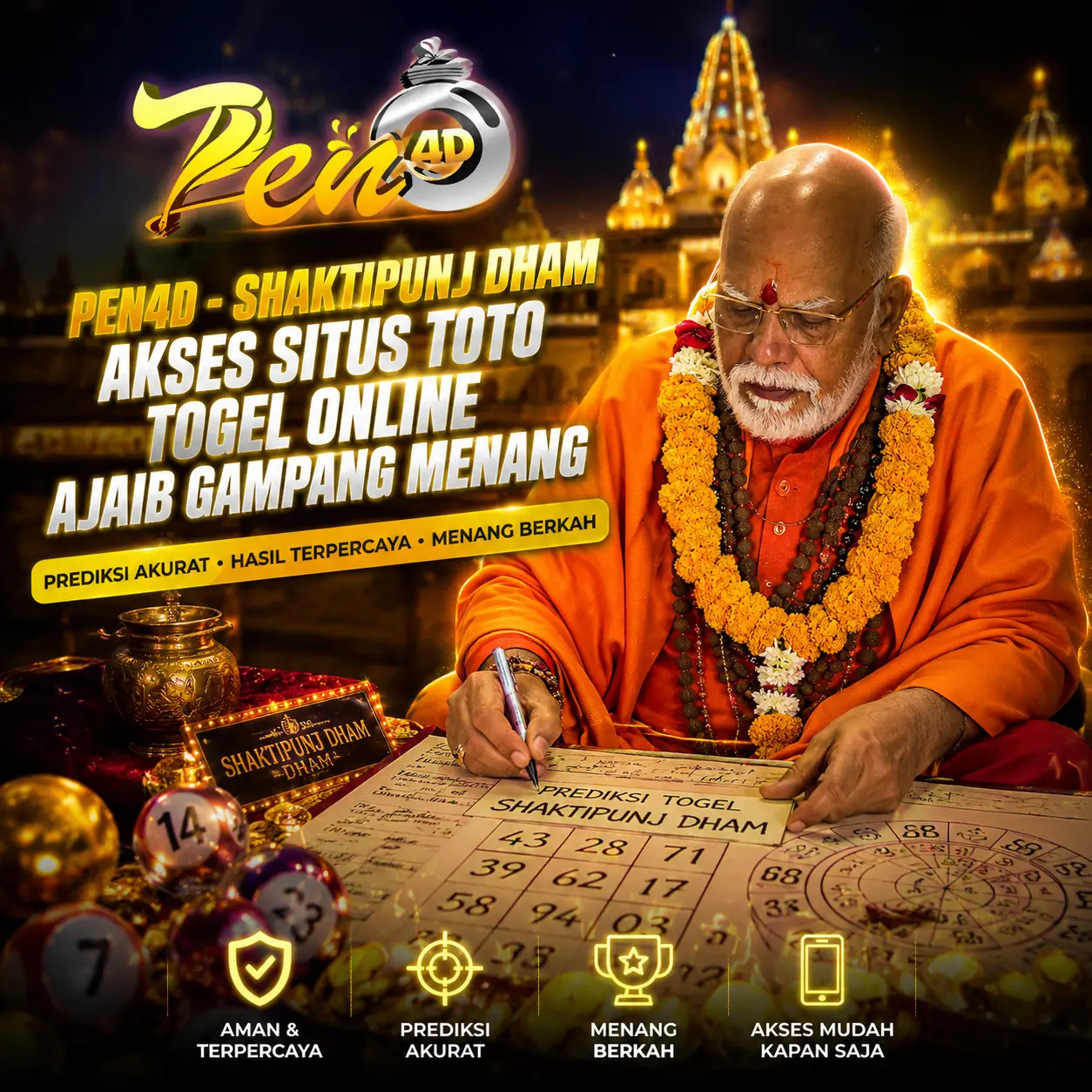 PEN4D Situs Togel Online Dengan Engine Paling Update Auto JP