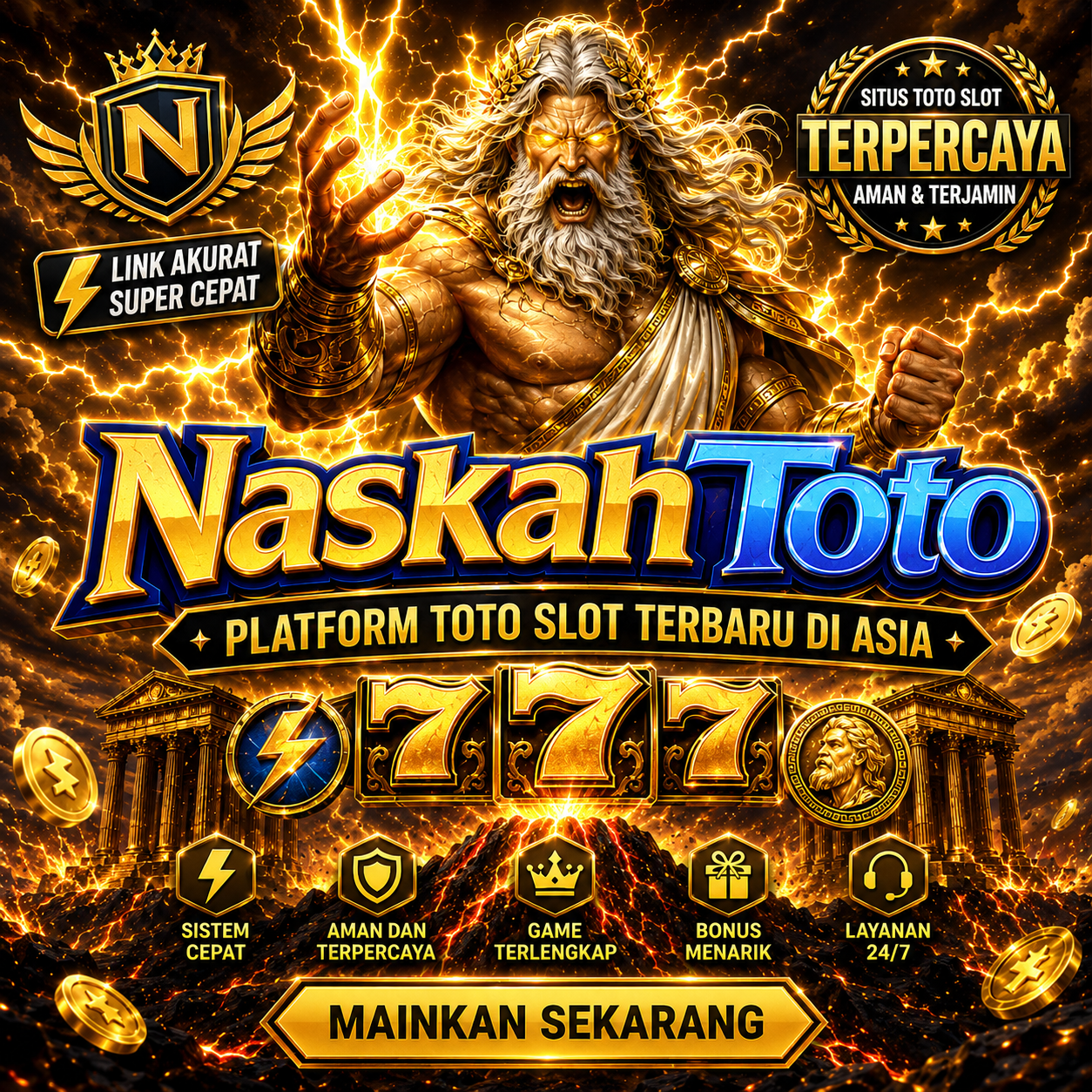 Galeri foto NASKAHTOTO ✈️ Platform Toto Slot Modern Dengan Inovasi Terbaru Di Asia di Jakarta