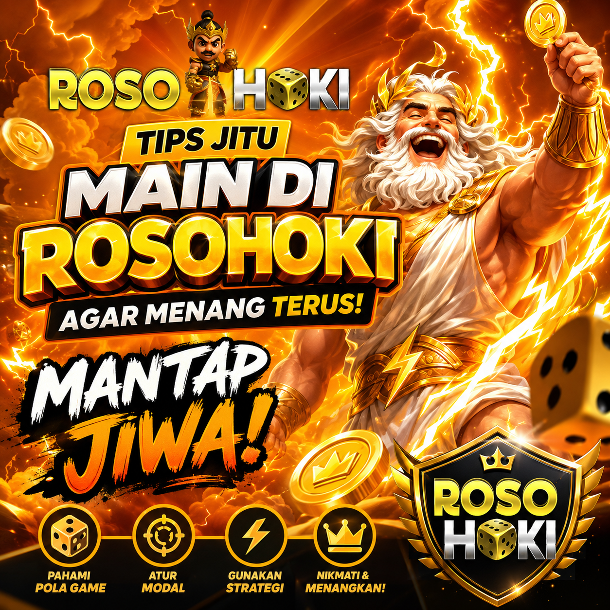 Tips Jitu Main Game Online Di ROSOHOKI Agar Menang Terus Mantap Jiwa