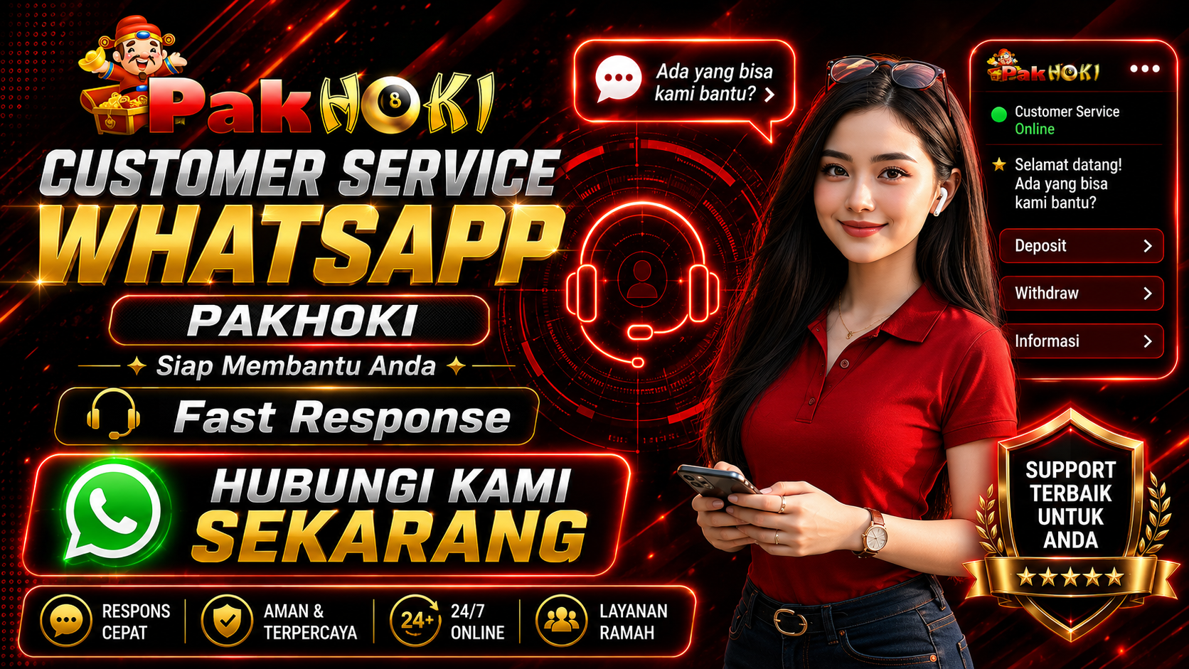 Customer Service PAKHOKI
