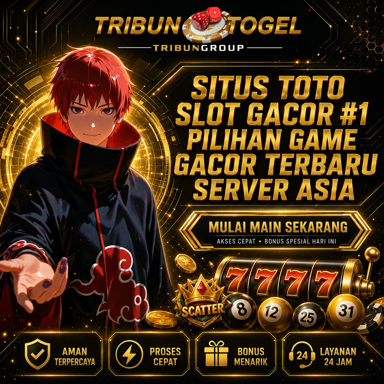 TRIBUNTOGEL 𐃷 Situs Toto Slot Gacor #1 Pilihan Game Terbaru Server Asia