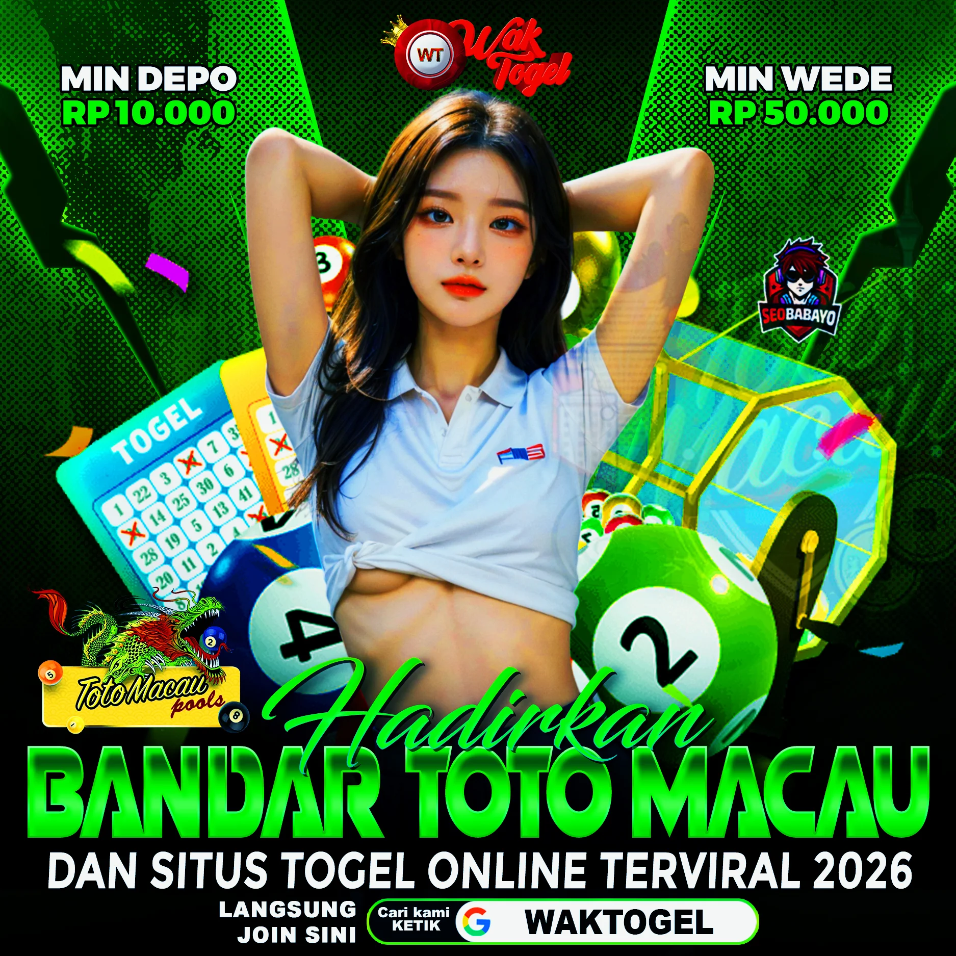 WAKTOGEL ▶ Bandar Toto Macau Resmi & Situs Togel Online Terviral 2026