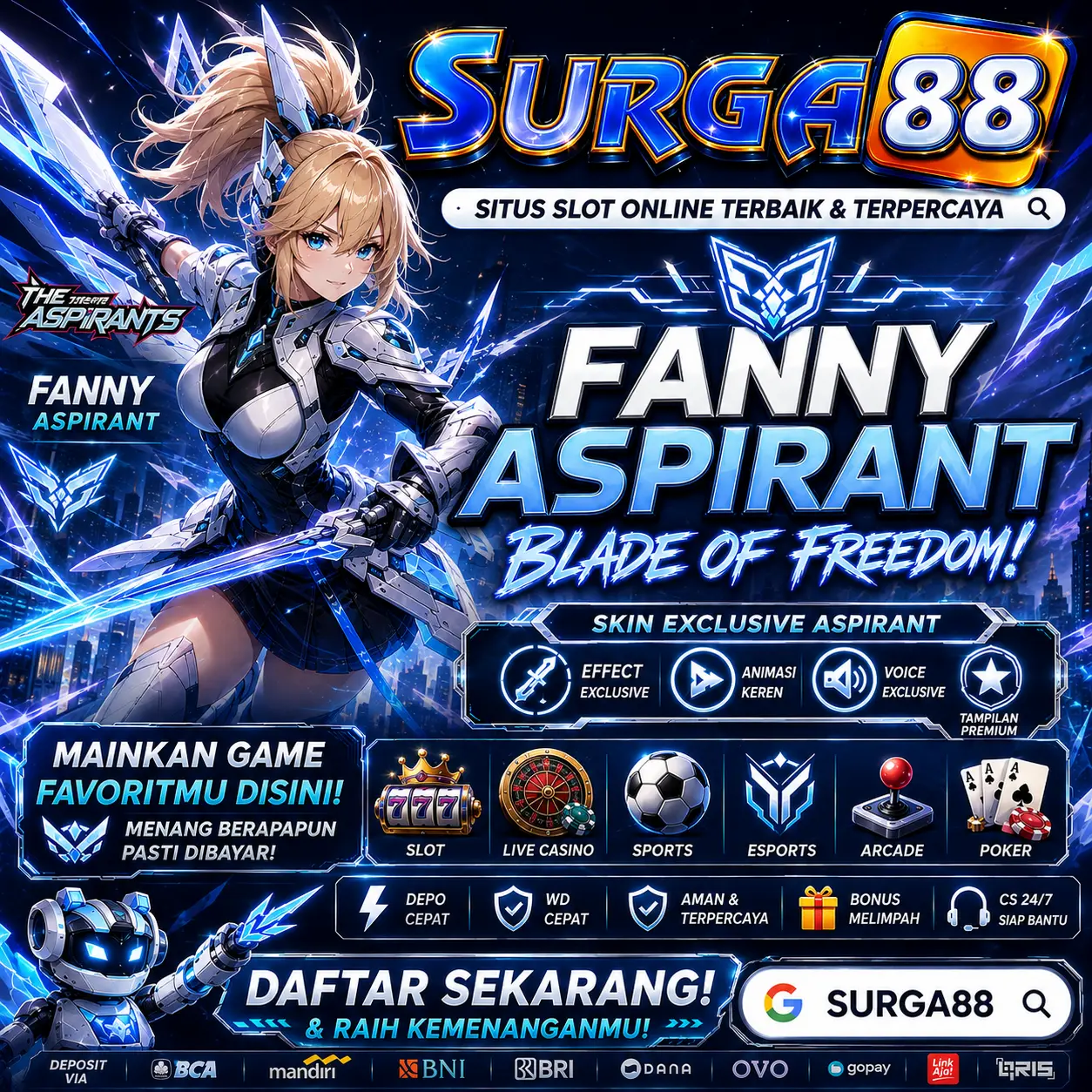 SURGA88 | Skin Aspirant Limited Edition Terbaru & Terbaik 2024-2026