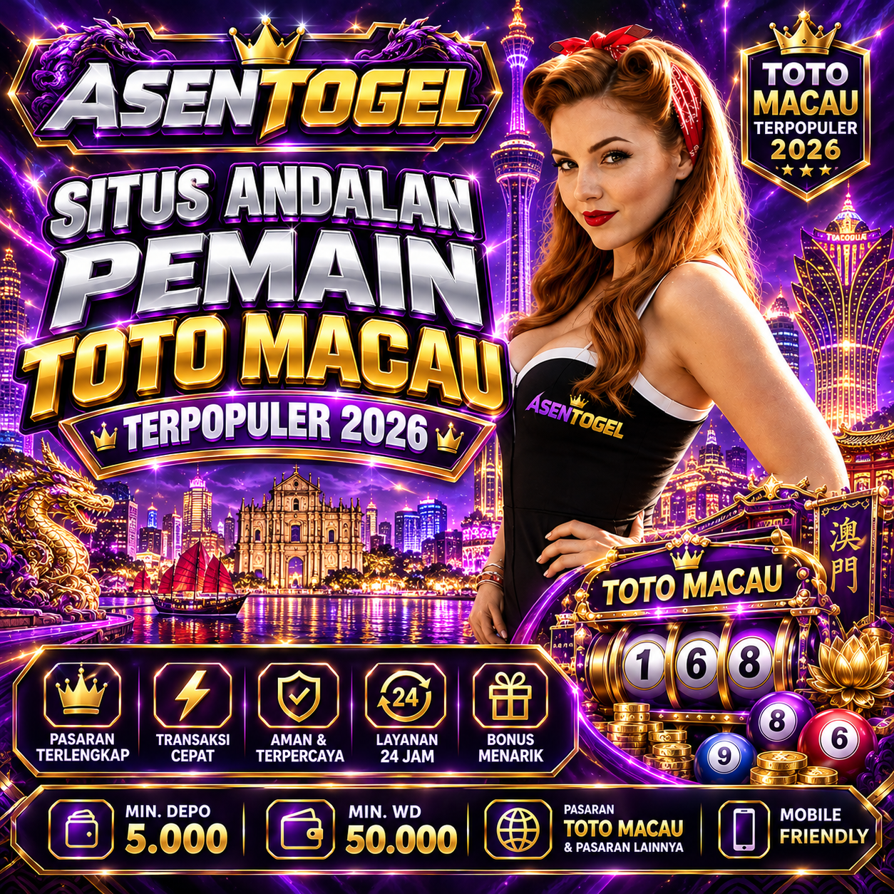 ASENTOGEL - Situs Andalan Pemain Toto Macau Terpopuler 2026
