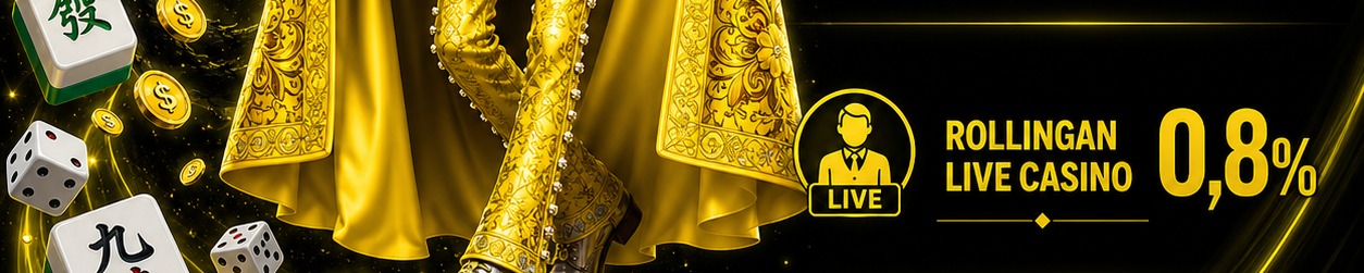 ROLLINGAN LIVE CASINO 0,8%