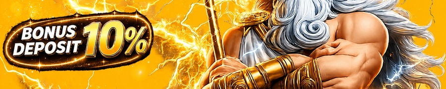 Bonus Deposit 10% Semua Games ( Tidak Berlaku Untuk TOGEL ) ( DEPOSIT PULSA TIDAK BOLEH BET TOGEL JUGA )%