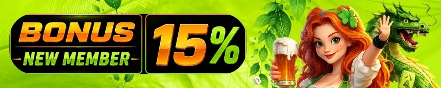 Bonus New Member 15% Semua Games & Harus Wajib Claim ( Tidak Berlaku Untuk TOGEL ) ( DEPOSIT PULSA TIDAK BOLEH BET TOGEL JUGA )
