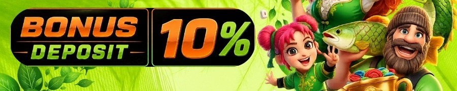 Bonus Deposit 10% Semua Games ( Tidak Berlaku Untuk TOGEL ) ( DEPOSIT PULSA TIDAK BOLEH BET TOGEL JUGA )%