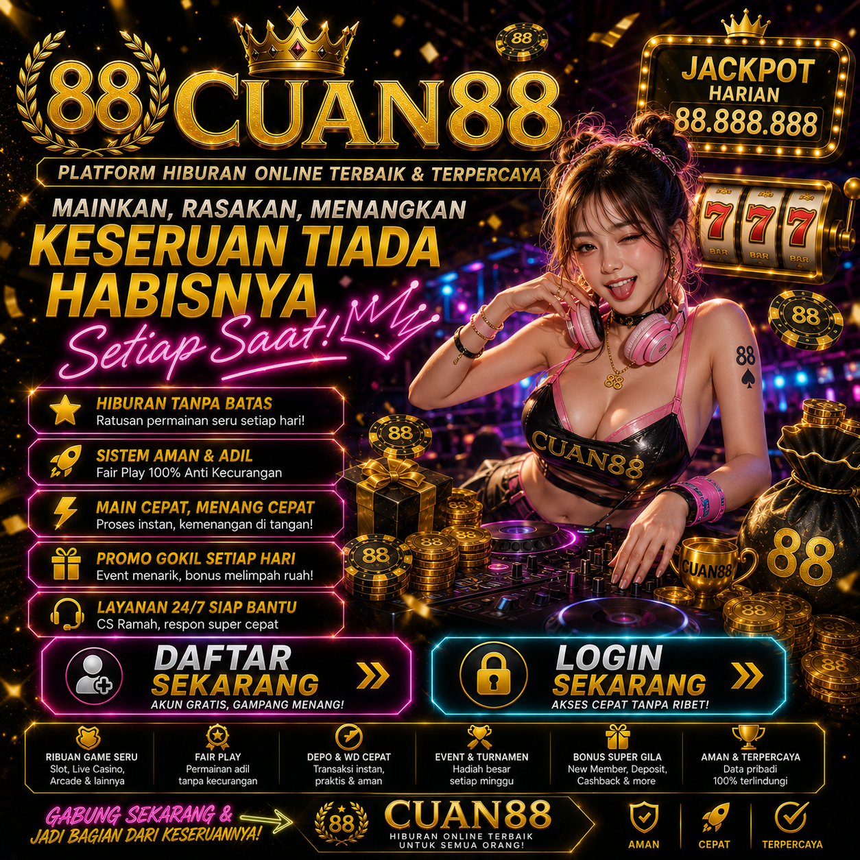 CUAN88 - Portal Game & Musik Digital dengan Hiburan Tanpa Batas