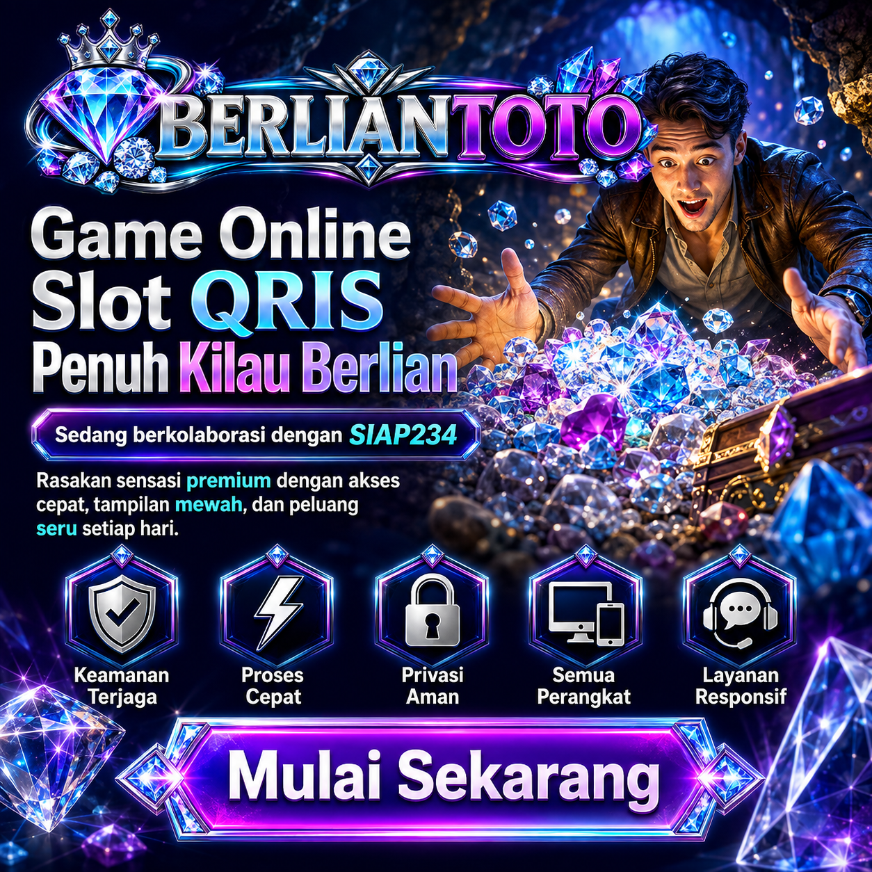BERLIANTOTO Slot QRIS Ubah Emas Menjadi Berlian
