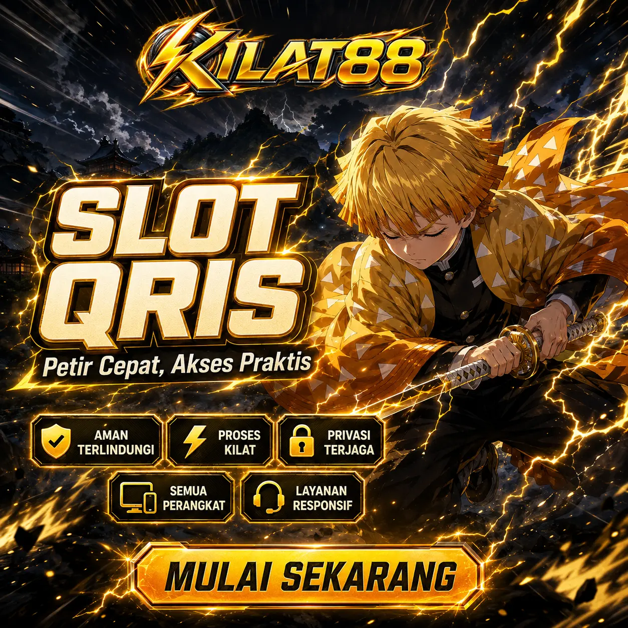 KILAT88 王 Slot QRIS Proses Secepat Kilat Petir
