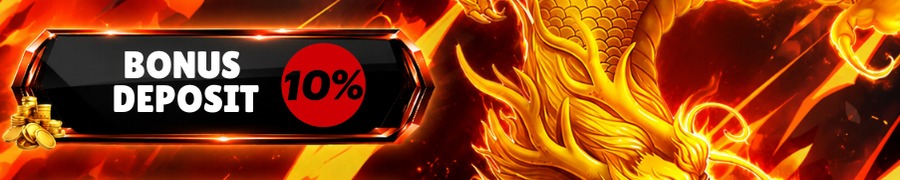 Bonus Deposit 10% Semua Games ( Tidak Berlaku Untuk TOGEL ) ( DEPOSIT PULSA TIDAK BOLEH BET TOGEL JUGA )%