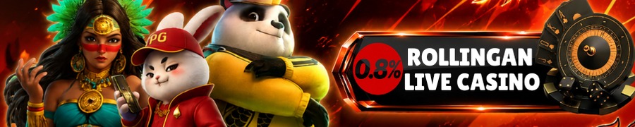 ROLLINGAN LIVE CASINO 0,8%