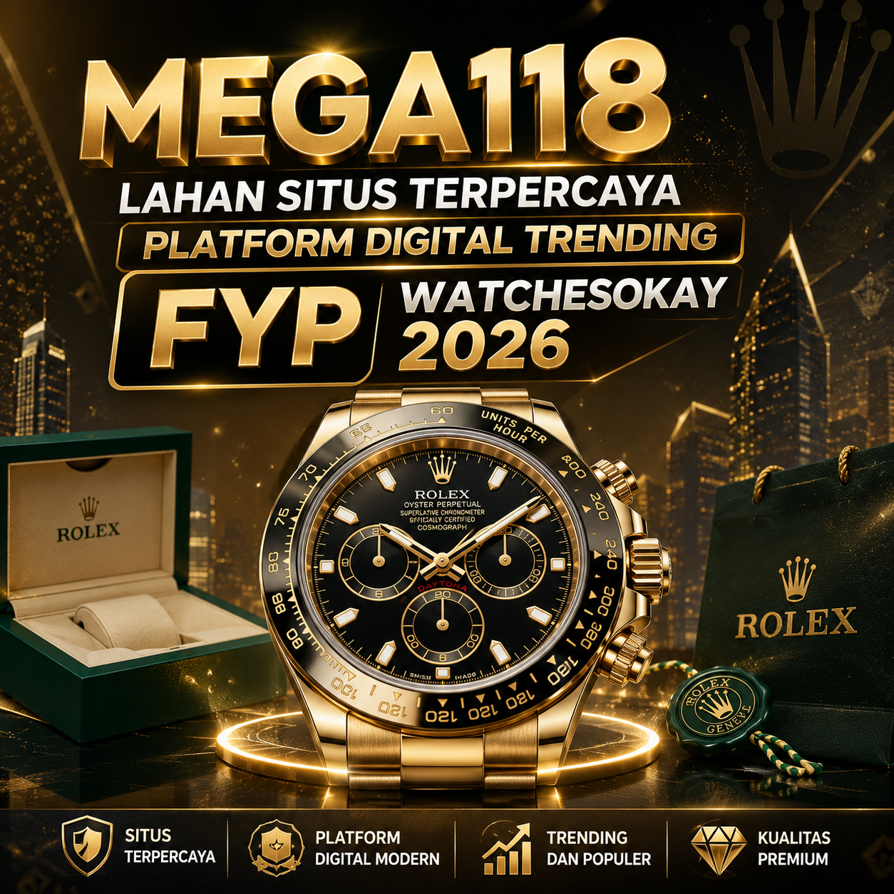 MEGA118: Lahan Situs Terpercaya Plaform Digital Trending Fyp Watchesokay 2026