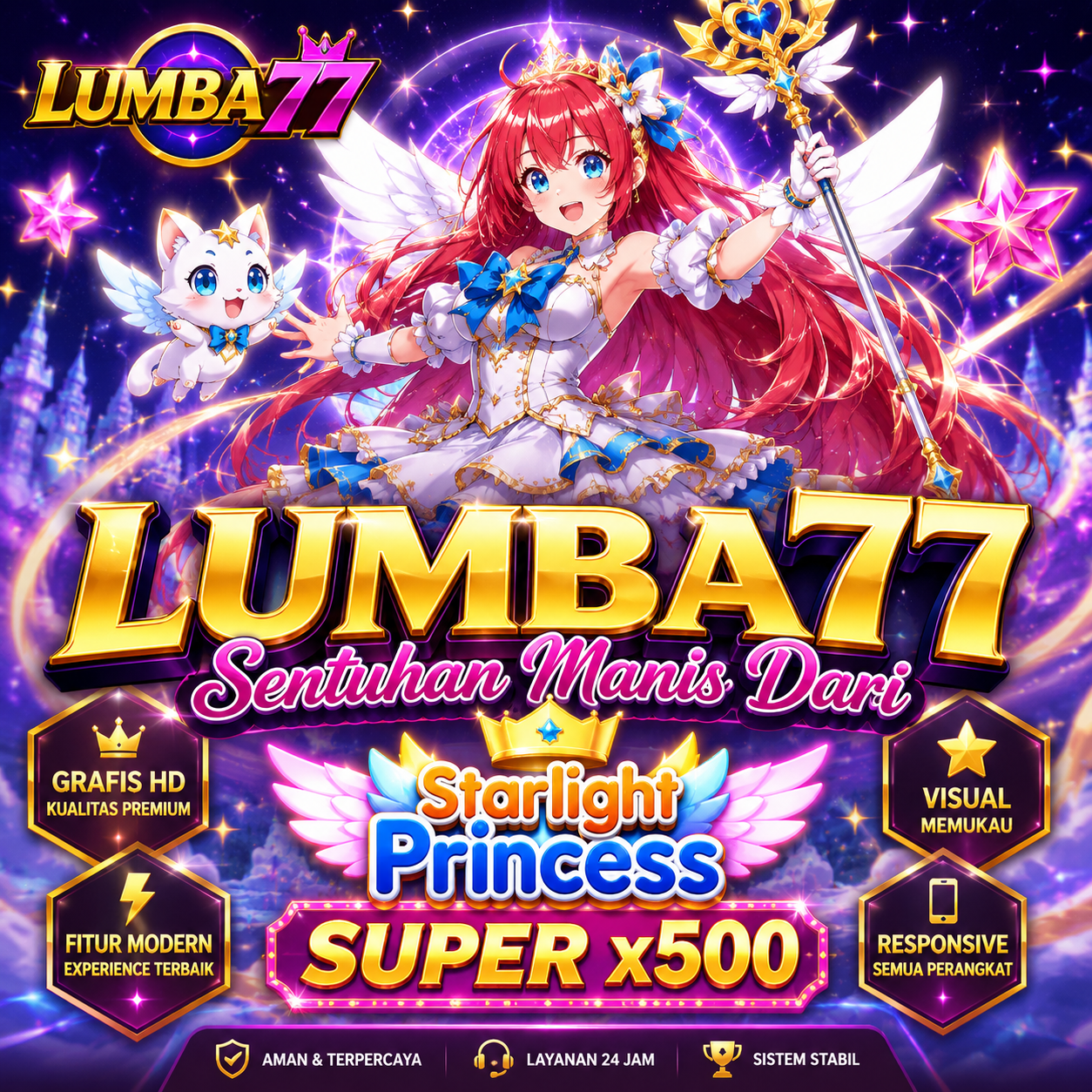 LUMBA77: Sentuhan Manis Dari Starligh Princes Super x500 