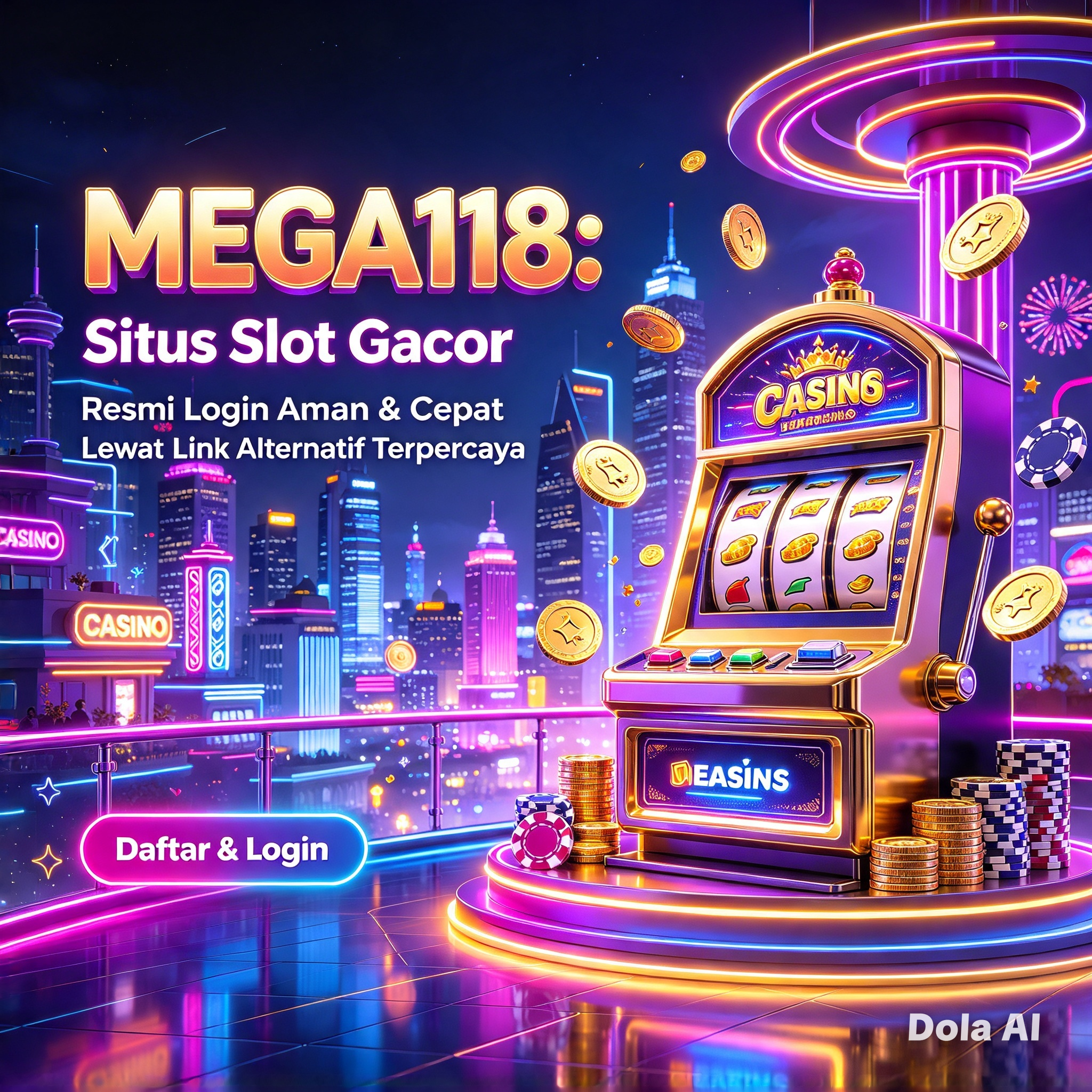 MEGA118: Situs Slot Gacor Resmi Login Aman & Cepat Lewat Link Alternatif Terpercaya