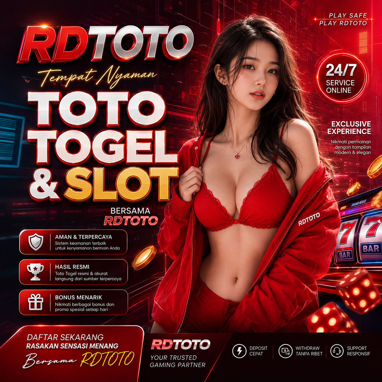 RDTOTO - Pilihan Tepat Menikmati Permainan Toto Togel & Slot Bersama RDTOTO
