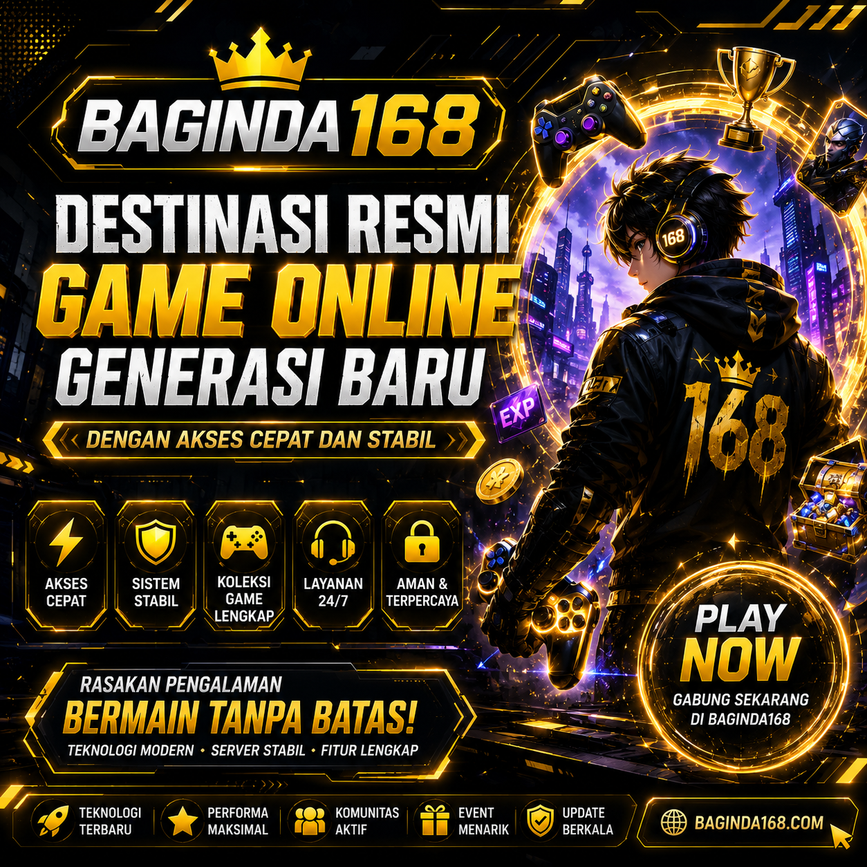 BAGINDA168 | Destinasi Resmi Game Online Generasi Baru dengan Akses Cepat dan Stabil